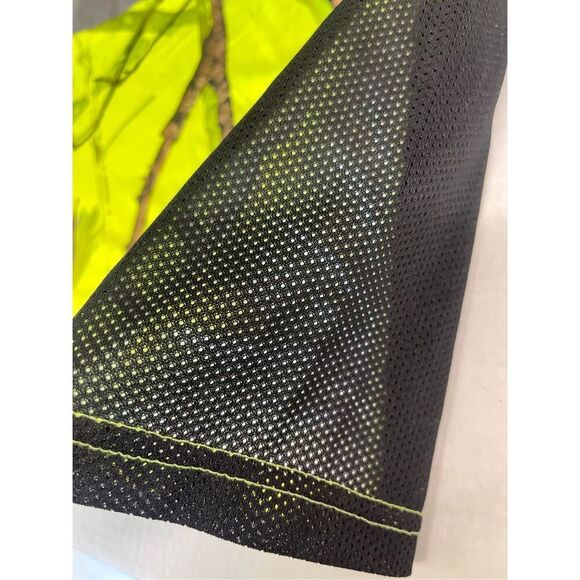 SS360° Backwoods Camo/Florescent Green Reflective Safe Shirt/Short Sleeve/SZ XXL - Picture 6 of 6